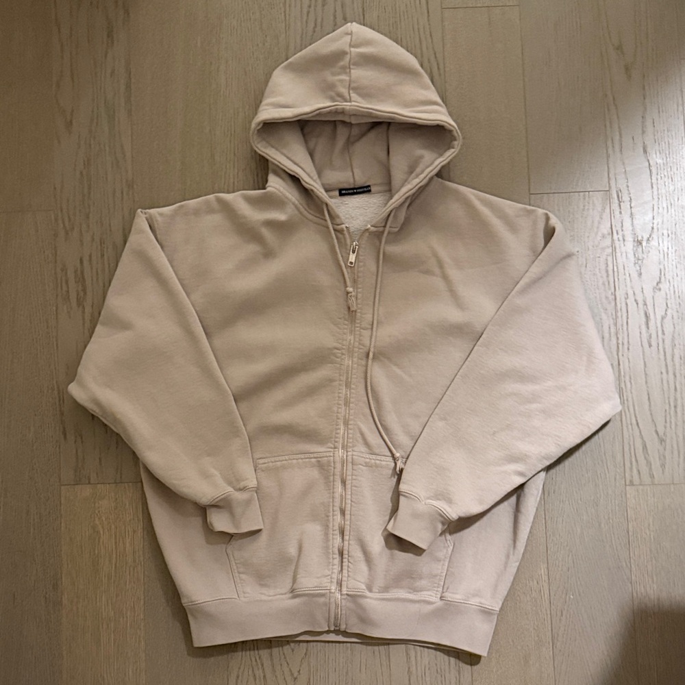 Brandy Melville Cream Utility Jacket